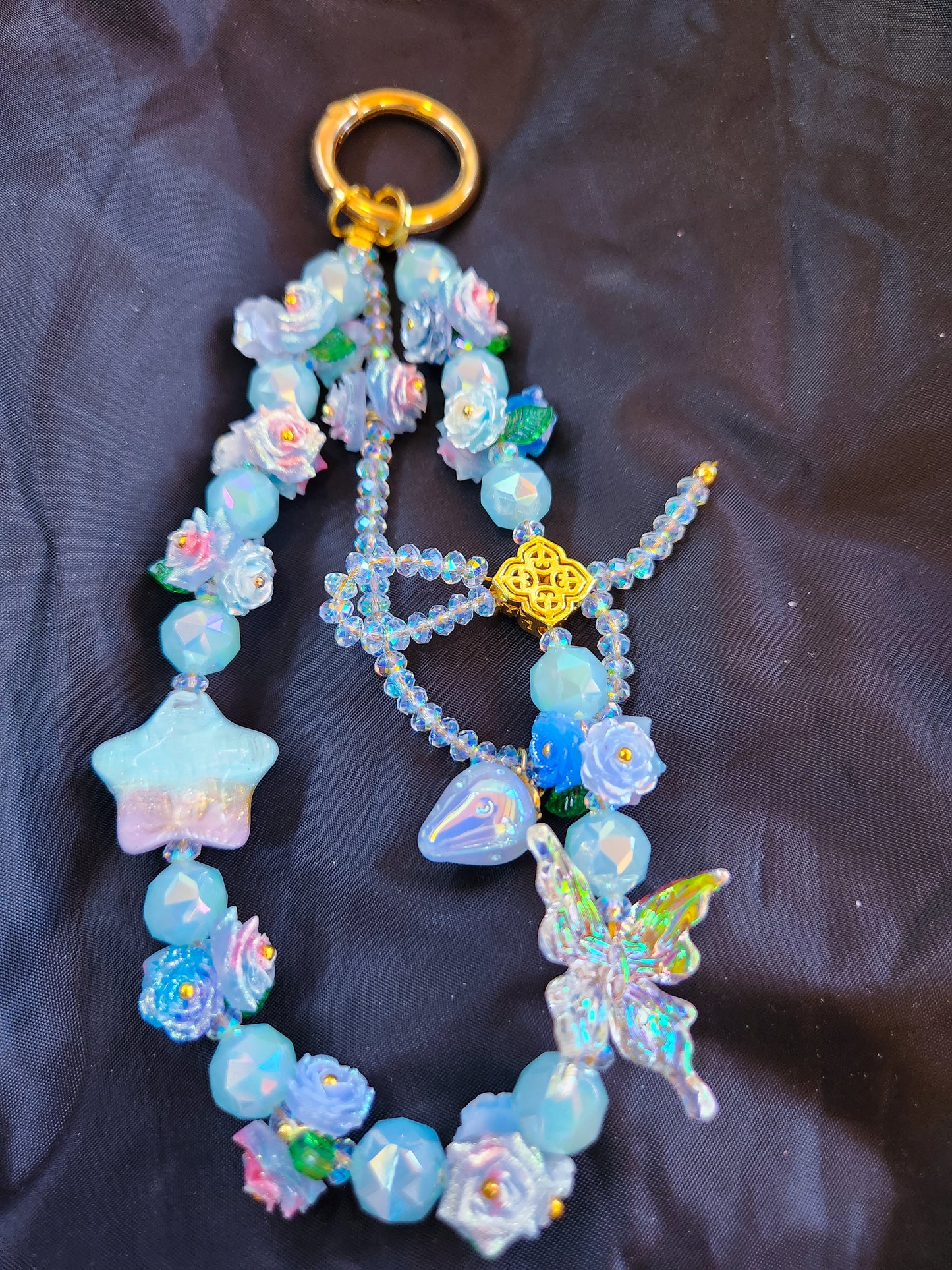Blue Roses & Bows