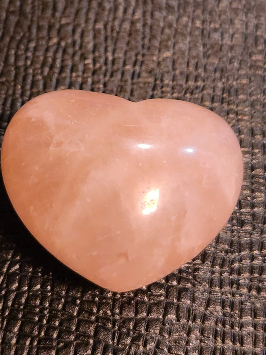 Rose Quartz Heart