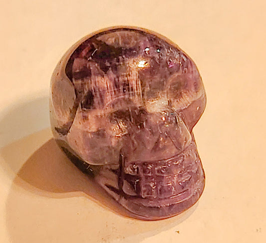 Miniature Amethyst Skull