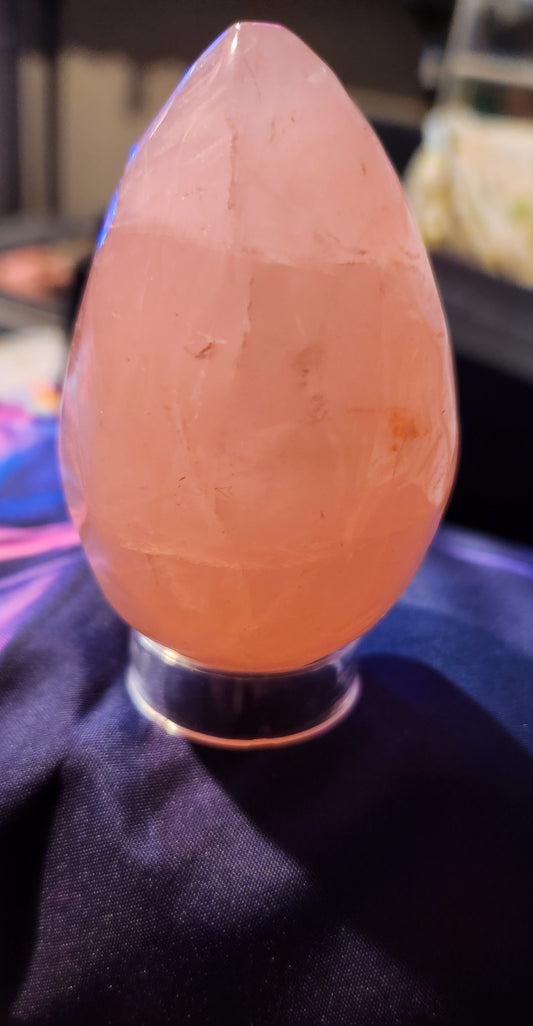 Rose Quartz Egg