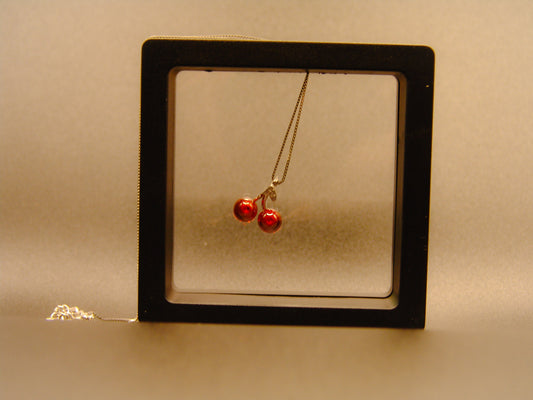 Cherry Pendant Necklace