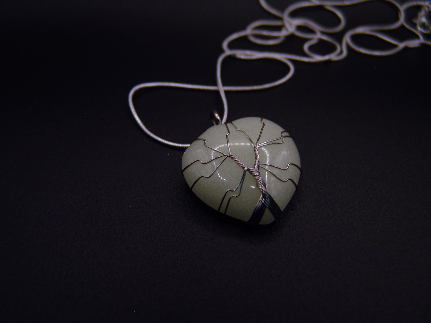 Green Aventurine 925 Silver Pendant