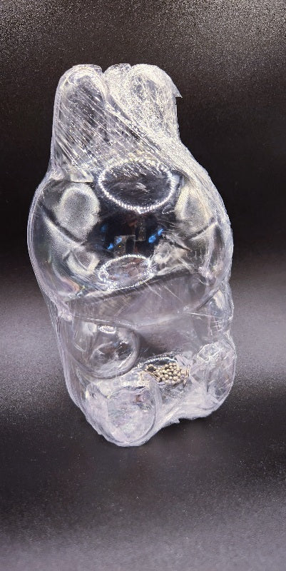 Plastic Sitting Case for Labubu