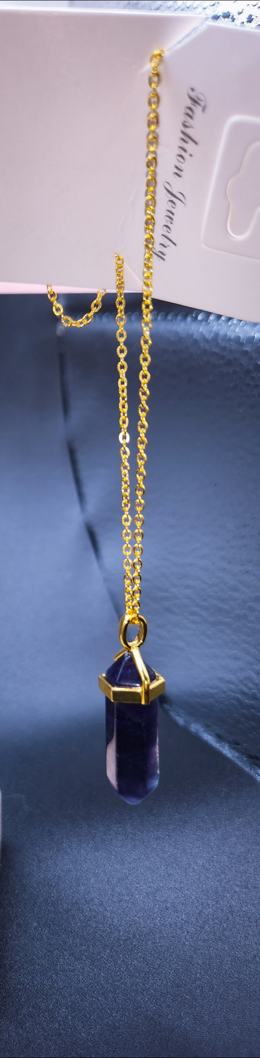 Blue Fluorite Pendant