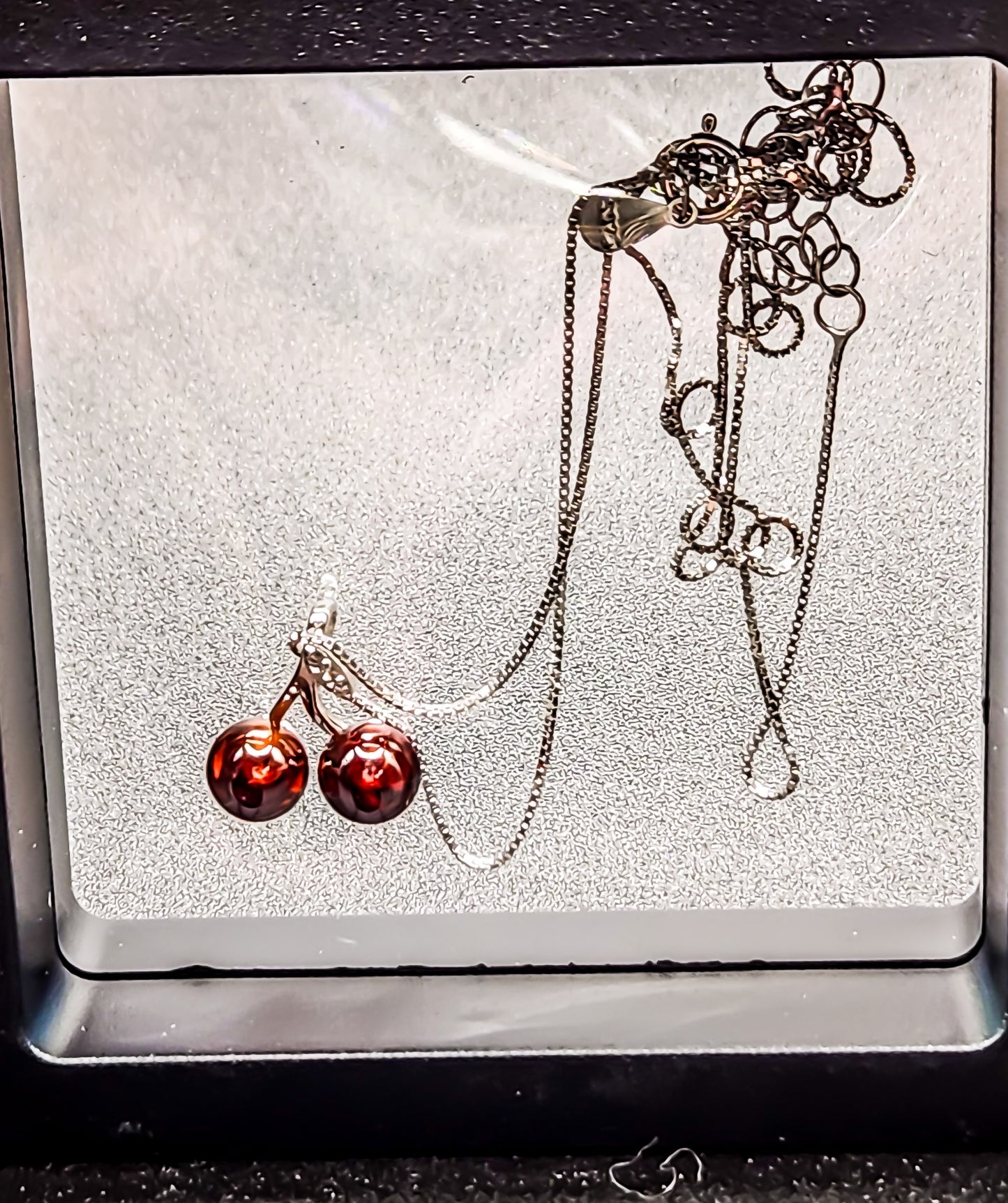 Dainty Cherry Pendant