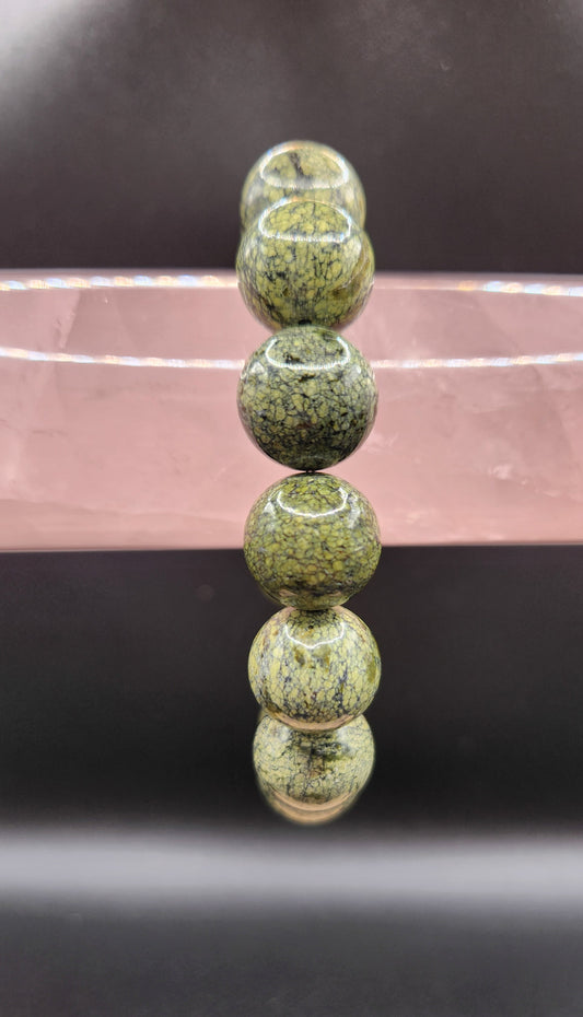 Serpentine Crystal Bracelet